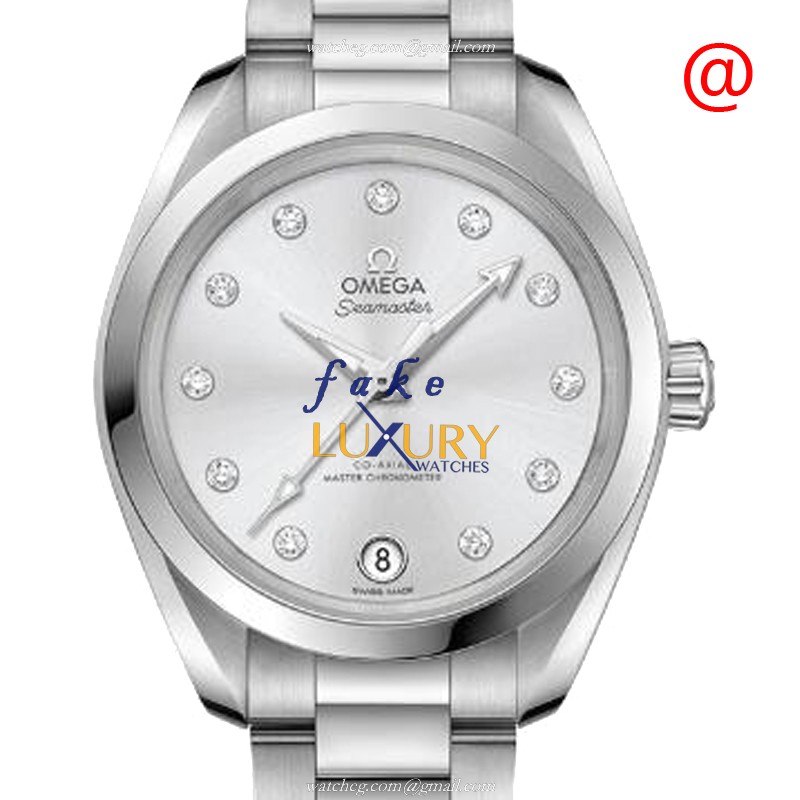 Omega Seamaster 220.10.34.20.60.001 Replica Watch, Silver Dial, Steel Bracelet, Automatic - Luxury Replica Watch