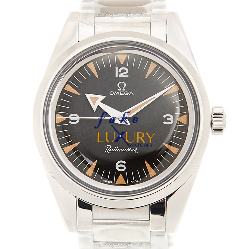 Omega Seamaster 220.10.38.20.01.002 - Automatic - Black Dial - Stainless Steel - Replica Watch - Luxury Replica Watch