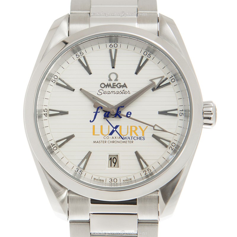 Omega 220.10.38.20.02.001 SEAMASTER Automatic Stainless Steel Replica Watch, Silver Dial, Swiss - Luxury Replica Watch
