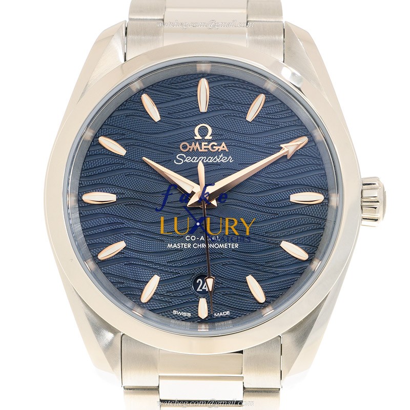 Omega 220.10.38.20.03.002 SEAMASTER Automatic - 38mm Stainless Steel - Blue Dial - Swiss Clone - Luxury Replica Watch