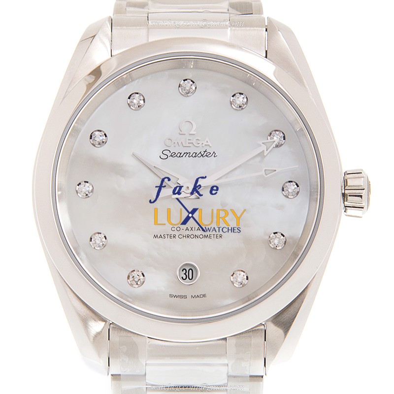 Omega SEAMASTER Automatic Stainless Steel Replica Watch, 220.10.38.20.55.001, White Dial, Sapphire - Luxury Replica Watch