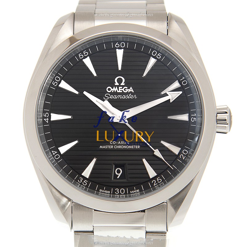 Omega Seamaster 220.10.41.21.01.001 Automatic Stainless Steel Black Dial Replica Watch - Luxury Replica Watch