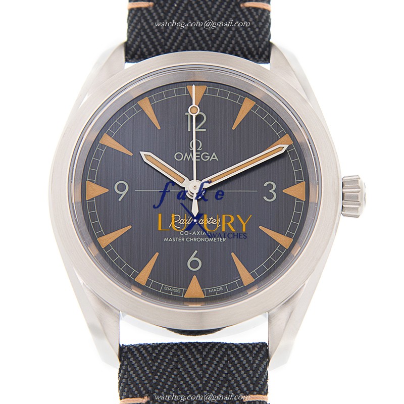 Omega Seamaster 220.12.40.20.01.001 | Gray Dial Canvas Strap | Automatic | Steel | Replica Watch - Luxury Replica Watch