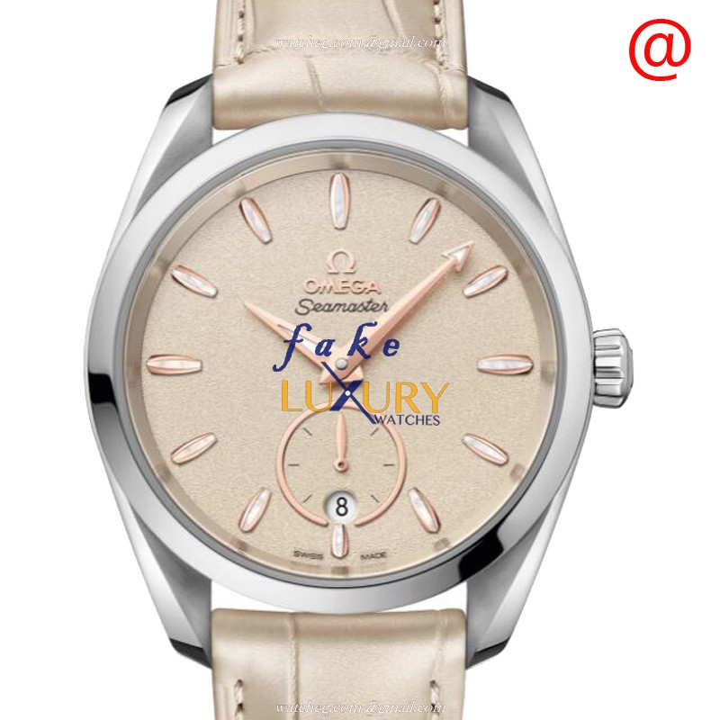 Omega Seamaster 220.13.38.20.09.001 - Automatic - Gray Dial - Alligator Strap - Replica Watch - Luxury Replica Watch