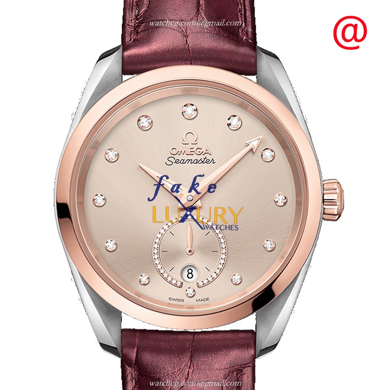 Omega 220.23.38.20.59.001 SEAMASTER Automatic 18kt Rose Gold Replica Watch - Swiss Movement, Light - Luxury Replica Watch