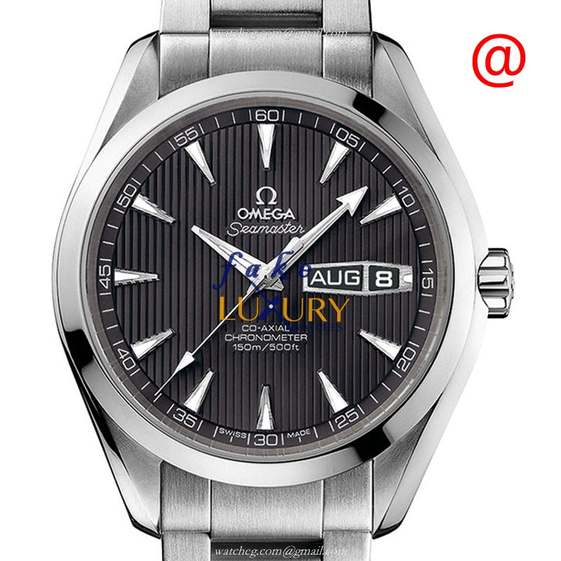 Omega Seamaster 231.10.43.22.06.001 Replica Watch With Gray Dial, Automatic Movement, Steel Bracelet - Luxury Replica Watch