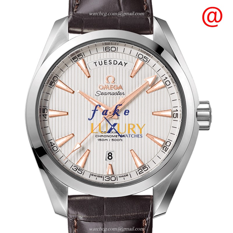 Omega 231.13.43.22.02.002 SEAMASTER Automatic Silver Dial Steel Case Replica Watch - Luxury Replica Watch