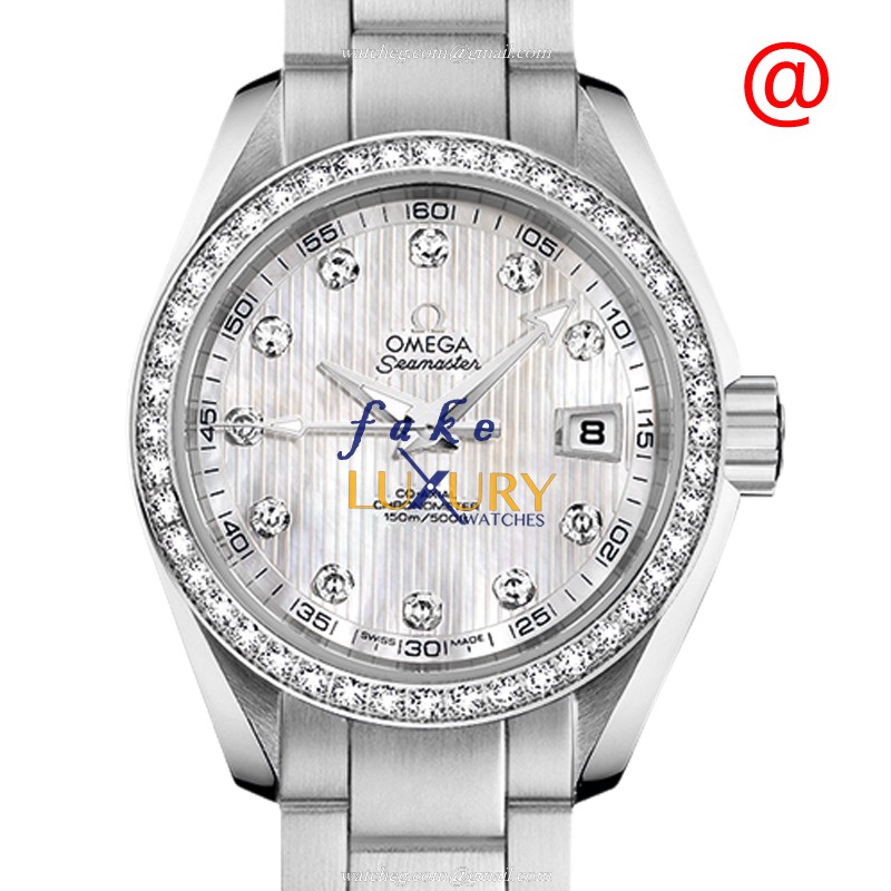 Omega Seamaster 231.15.30.20.55.001 Replica Watch With Automatic Movement, Silver Dial, Steel & - Luxury Replica Watch