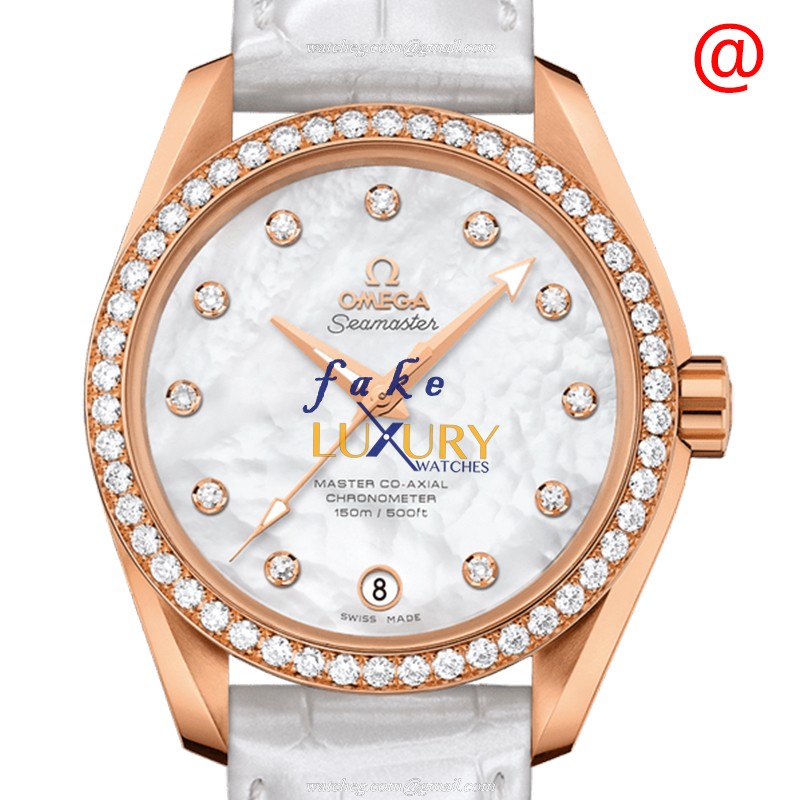 Omega Seamaster 231.58.39.21.55.001 | Automatic | 18kt Rose Gold & Diamonds | Replica Watch - Luxury Replica Watch