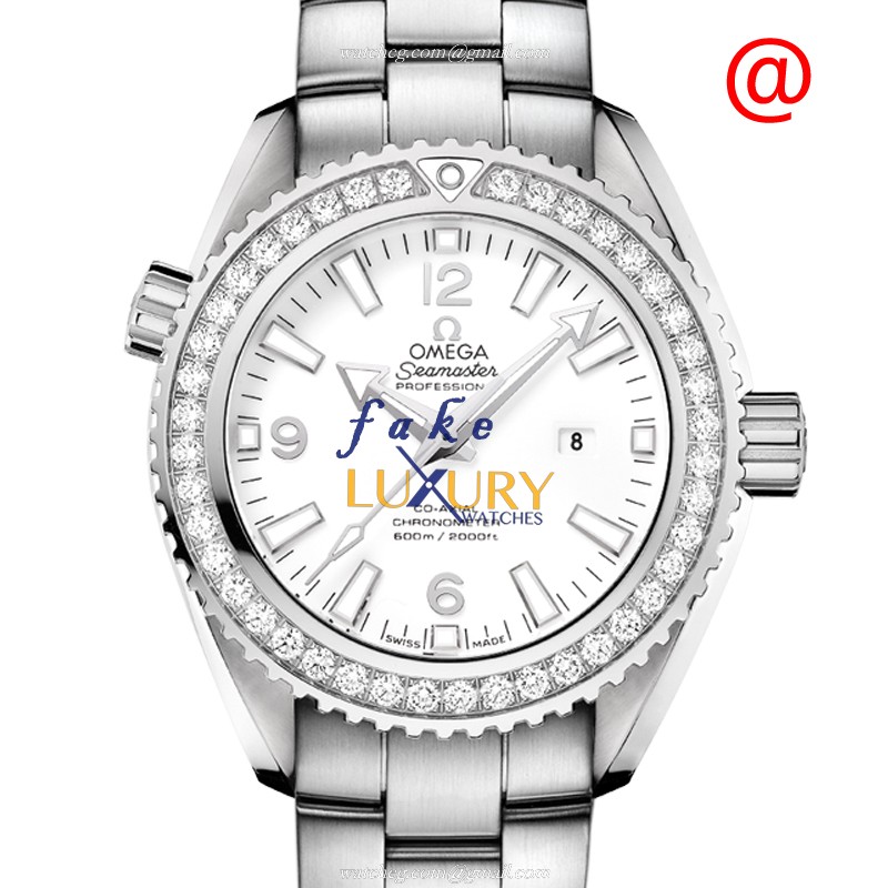 232.15.38.20.04.001 - Omega Seamaster Replica Watch Automatic White Dial Stainless Steel Diamonds - Luxury Replica Watch