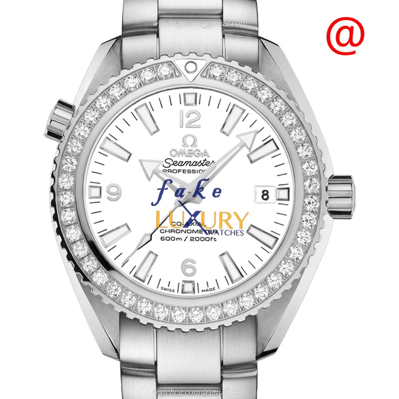 232.15.42.21.04.001 - Omega Seamaster Replica Watch Automatic White Dial Diamonds - Luxury Replica Watch