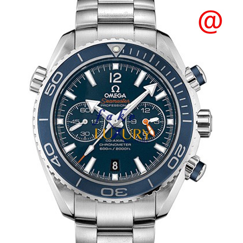 Omega Seamaster 232.90.46.51.03.001 Automatic Titanium Blue Dial Replica Watch - Luxury Replica Watch