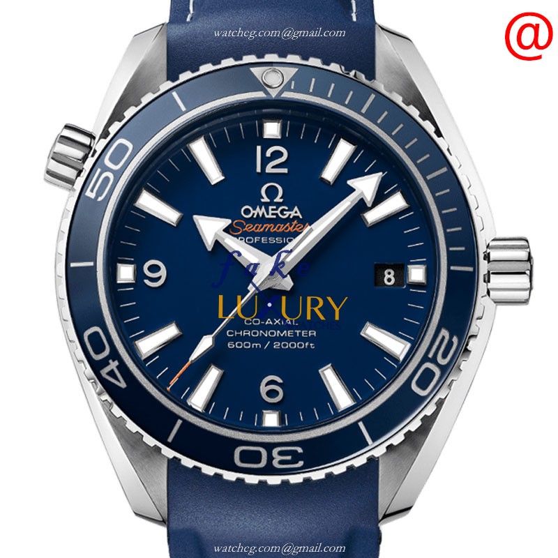 Omega 232.92.42.21.03.001 Replica Seamaster Watch, Blue Dial, Titanium Ceramic Case, Automatic - Luxury Replica Watch