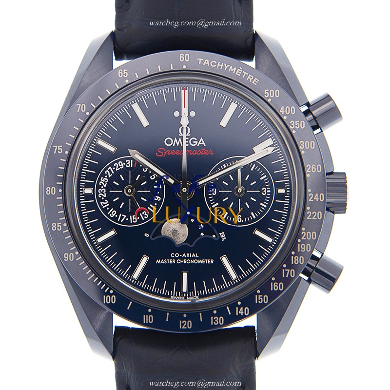 Omega SPEEDMASTER Ceramic Automatic Replica Watch - 304.93.44.52.03.001 - Swiss Movement - Blue - Luxury Replica Watch