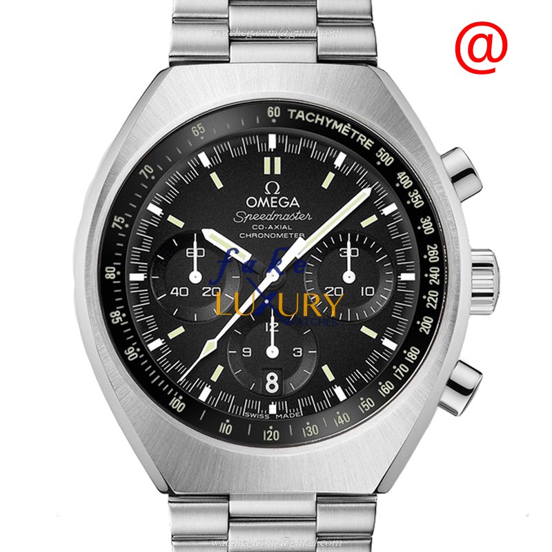 Omega 327.10.43.50.01.001 SPEEDMASTER Automatic | Steel Case | White Dial | Silver Strap Replica - Luxury Replica Watch