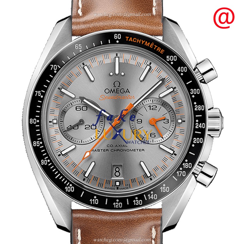 Omega 329.32.44.51.06.001 SPEEDMASTER Automatic Steel Case - Gray Dial - Leather Strap Replica Watch - Luxury Replica Watch