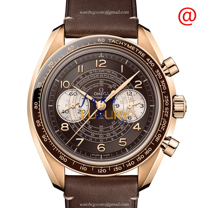 Omega 329.92.43.51.10.001 SPEEDMASTER Manual Wind Bronze Replica Watch - Swiss Movement, Brown Dial - Luxury Replica Watch