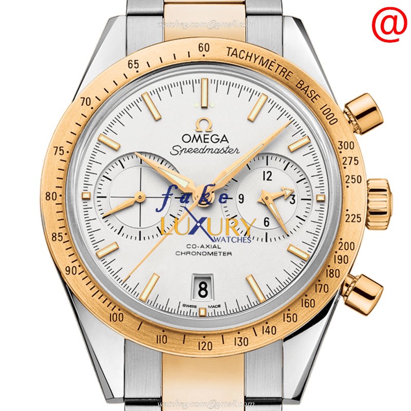 Omega 331.20.42.51.02.001 SPEEDMASTER Auto 18kt Gold/Steel | Swiss Clone | Replica Watch - Luxury Replica Watch