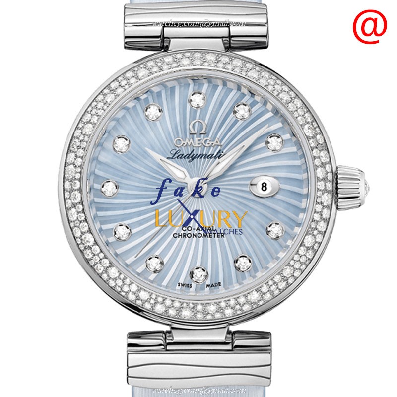 Omega 425.37.34.20.57.002 DE VILLE Automatic Stainless Steel & Diamond Replica Watch - Swiss - Luxury Replica Watch