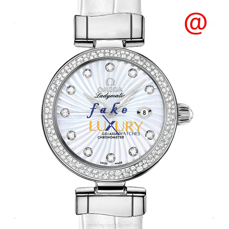 Omega 425.38.34.20.55.001 DE VILLE Automatic Stainless Steel & Diamond Replica Watch, Omega Luxury - Luxury Replica Watch