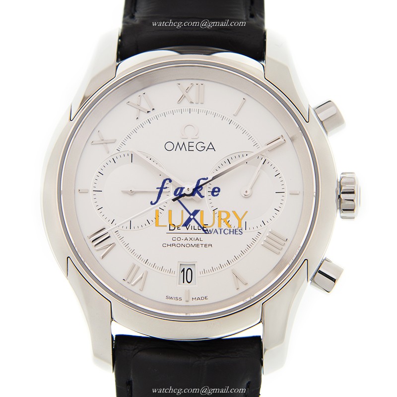Omega 431.13.42.51.02.001 Automatic Stainless Steel Replica Watch, Silver Dial, Genuine Swiss - Luxury Replica Watch