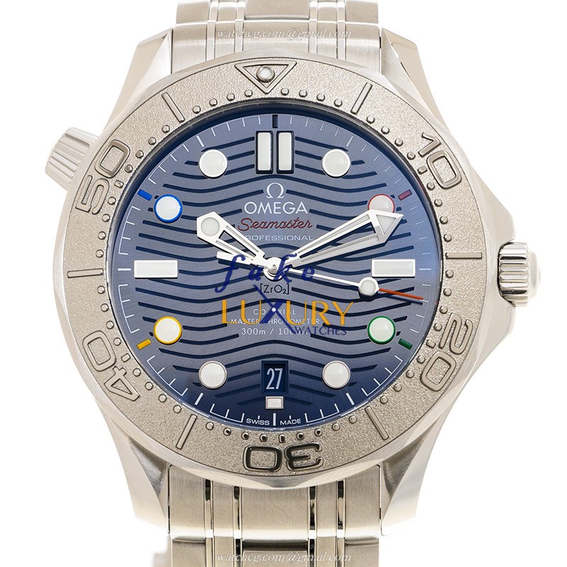 Omega Seamaster 522.30.42.20.03.001 Automatic Blue Dial Steel, Replica Watch - Luxury Replica Watch