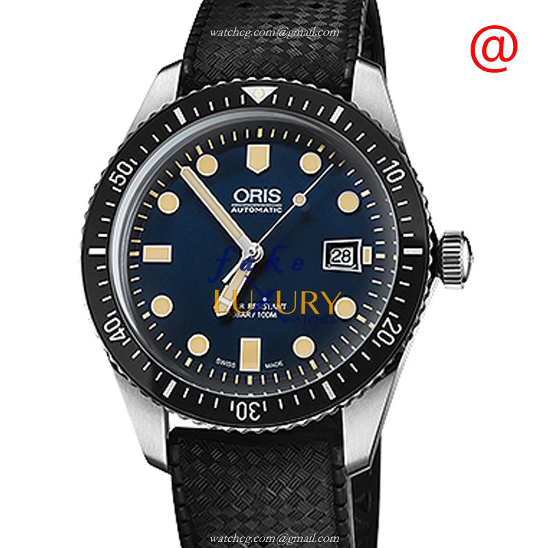 Oris 733 7720 4055-07 4 21 18 DIVERS Automatic Blue Dial Stainless Steel Replica Watch - Luxury Replica Watch