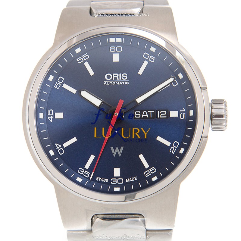 735 7716 4155 8 24 50 - Oris Motor Sport Replica Watch - Automatic Blue Dial Steel - Luxury Replica Watch
