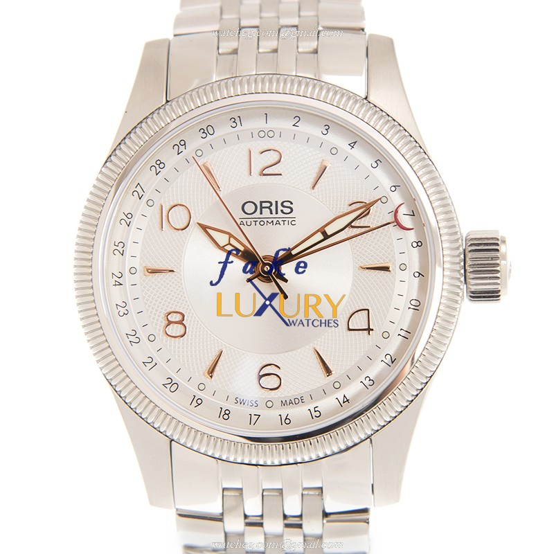 Oris AVIATION 754 7679 4031 8 20 30 | Automatic | Silver Dial | Steel | Replica Watch - Luxury Replica Watch