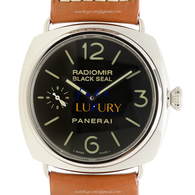 Panerai PAM00183 Radiomir Replica Watch With Manual Wind Movement, Black Dial, 45mm Steel Case - Luxury Replica Watch
