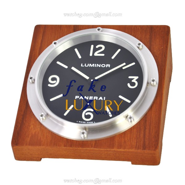 Panerai Radiomir PAM00254 Replica Watch, Teak & Steel Case, Black Dial - Luxury Replica Watch