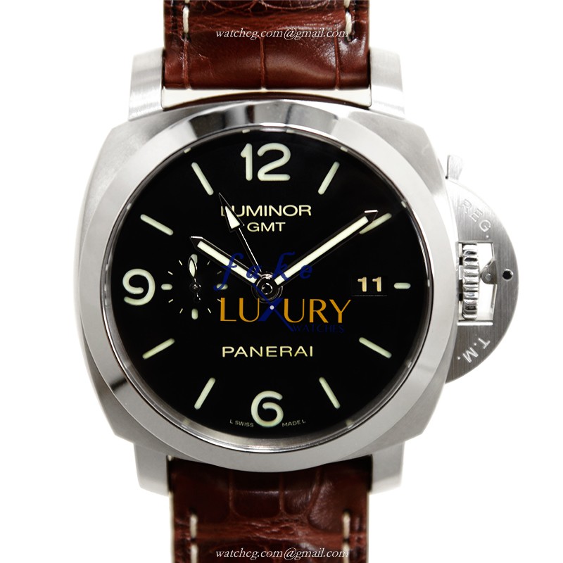 Panerai PAM00320 LUMINOR Automatic Black Dial Stainless Steel Case Replica Watch - Luxury Replica Watch