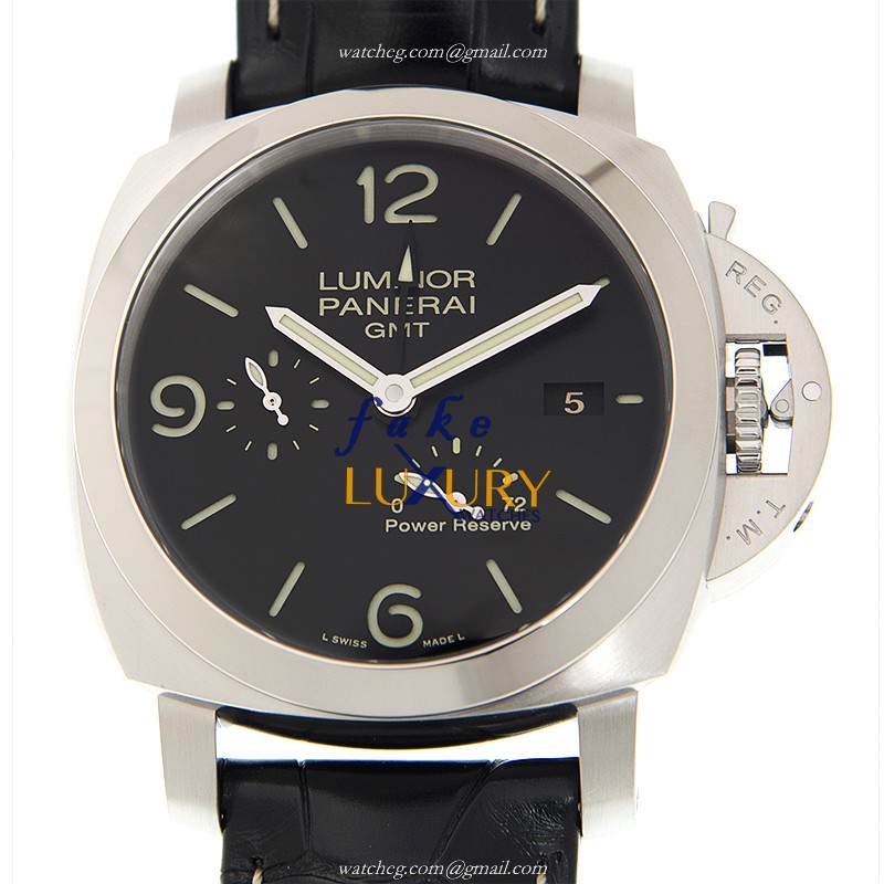Panerai Luminor PAM00321 Automatic 44mm Stainless Steel Black Dial Replica Watch - Luxury Replica Watch