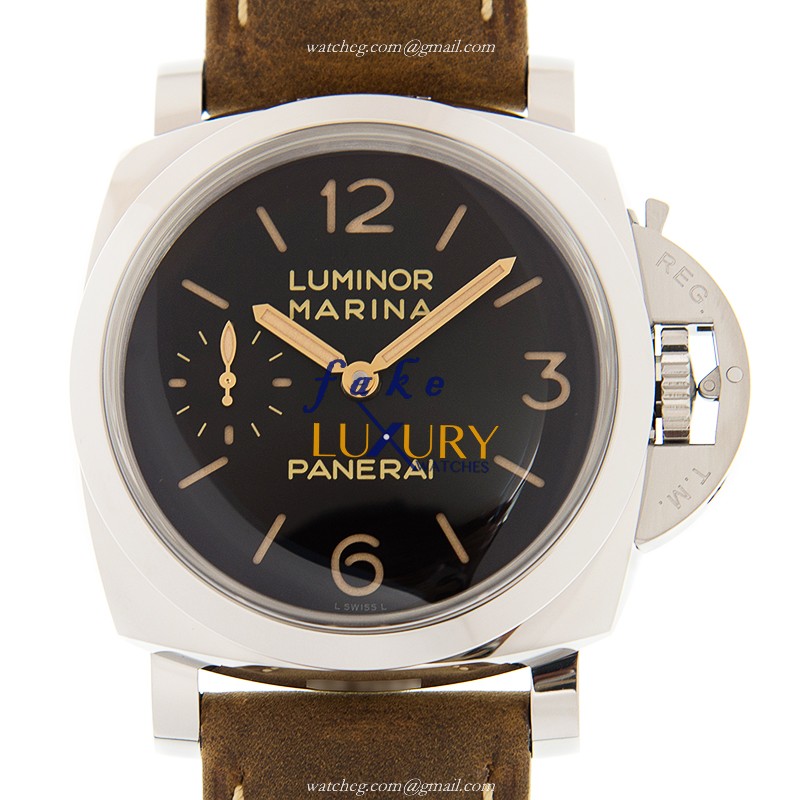 Panerai PAM00422 LUMINOR Manual Wind 47mm Stainless Steel Case Sapphire Crystal Replica Watch - Luxury Replica Watch
