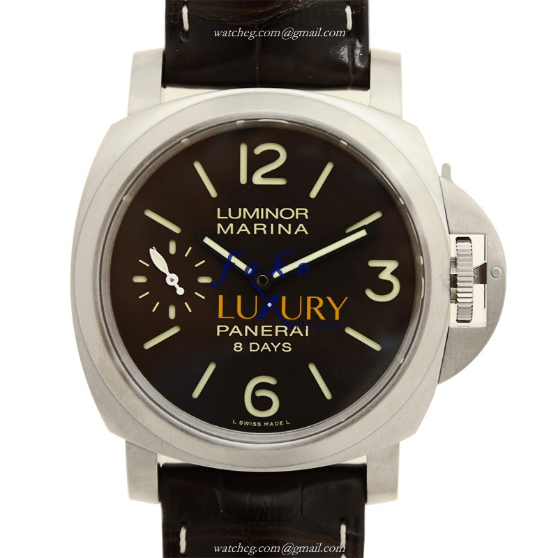 Panerai PAM00564 LUMINOR Manual Wind | Stainless Steel | Black Dial | Alligator Strap | Replica - Luxury Replica Watch