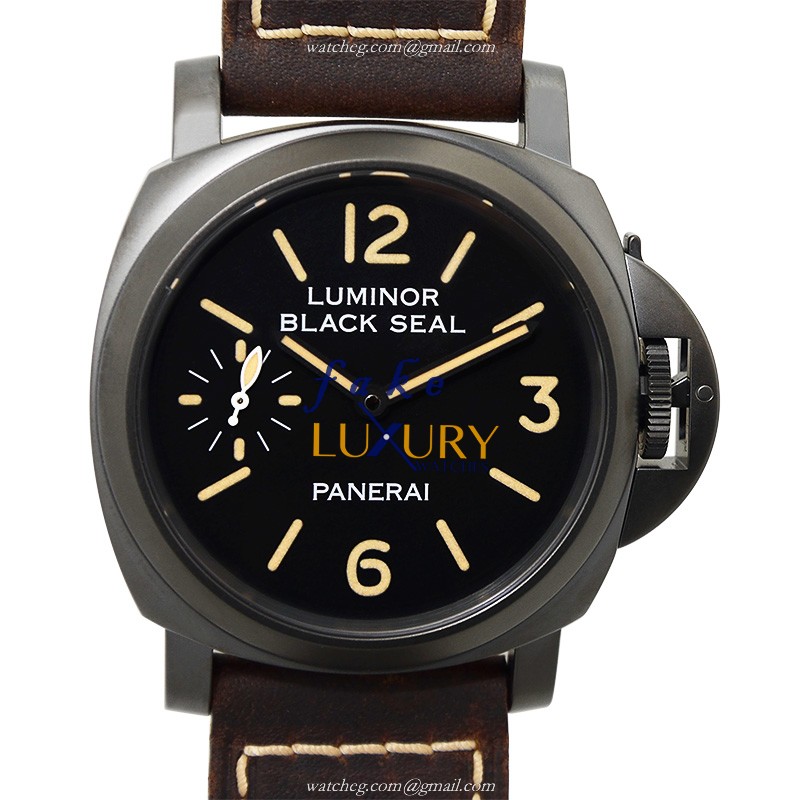Panerai PAM00594 PAM00785 Luminor Replica Watch, Manual Wind, Black Dial, Steel Case - Luxury Replica Watch