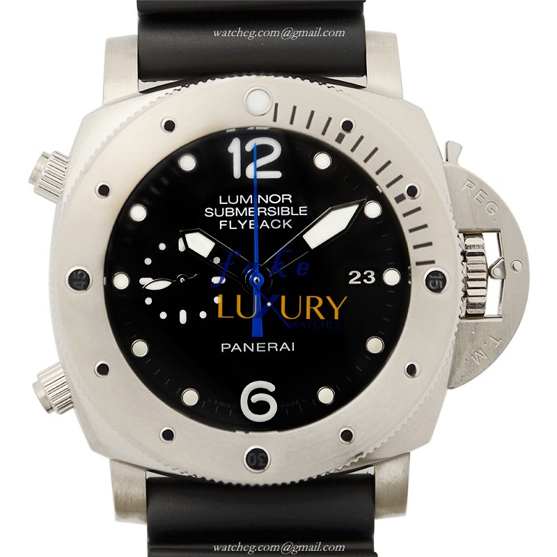 Panerai PAM00614 | Automatic | PVD Titanium | Black Dial | Rubber Strap | Replica Watch - Luxury Replica Watch