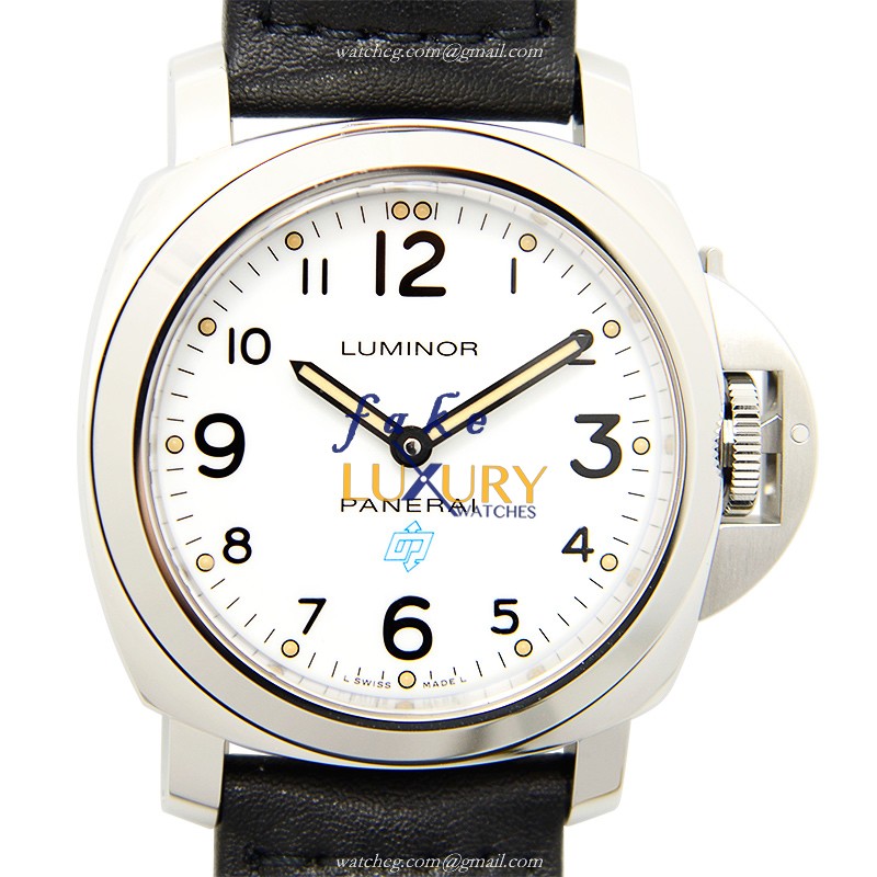 Panerai PAM00630 Luminor Replica Watch, White Dial, Manual Wind, Stainless Steel - Luxury Replica Watch