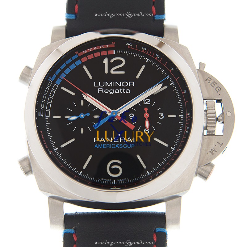 Panerai PAM00726 Automatic Titanium LUMINOR - Black Dial Replica Watch - Luxury Replica Watch