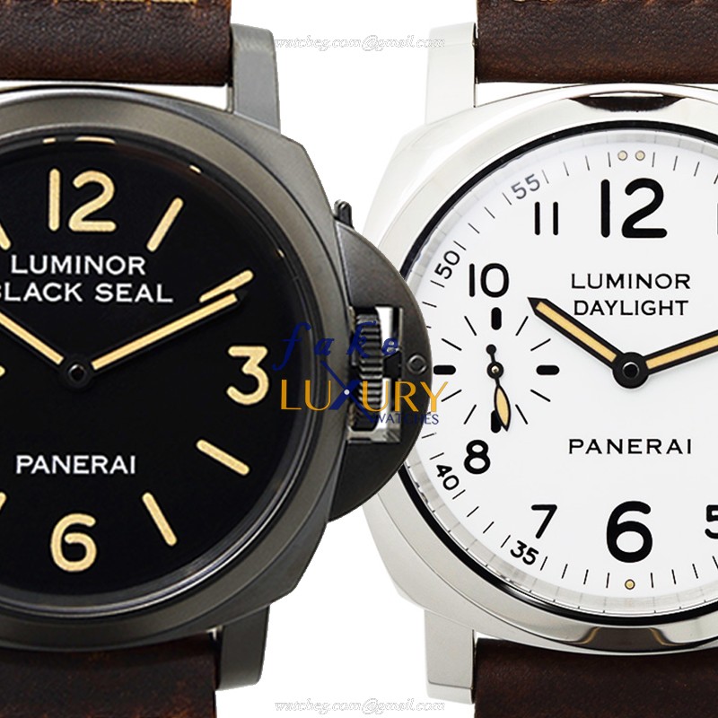 -0785PAN-Replica Watch - PAM00785 LUMINOR Manual Wind Stainless Steel - Black/White Dial - Luxury Replica Watch