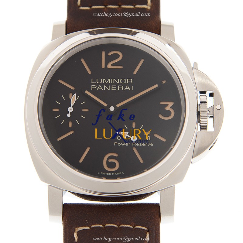 Panerai PAM00795 LUMINOR Manual Wind - 44mm Stainless Steel - Black Dial - Replica Watch - Luxury Replica Watch