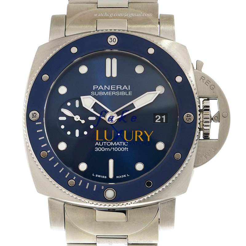 Panerai PAM01068 DIVERS Automatic Stainless Steel Green Dial Replica Watch - Luxury Replica Watch
