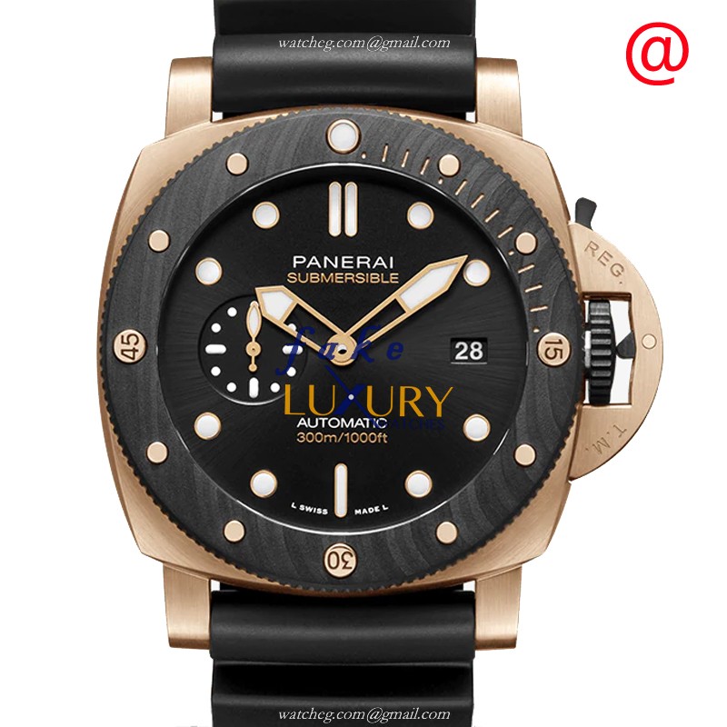 -15202ST.OO.1240ST.01 - Panerai PAM01070 SUBMERSIBLE Automatic 18kt Rose Gold & Steel Replica - Luxury Replica Watch