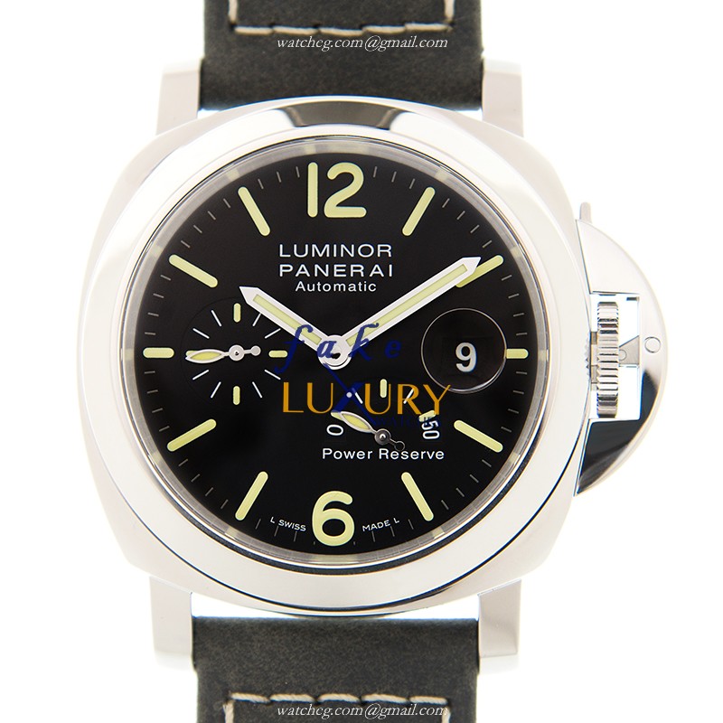 Panerai PAM01090 Luminor Replica Watch, Automatic Movement, Black Dial, Steel Case - Luxury Replica Watch