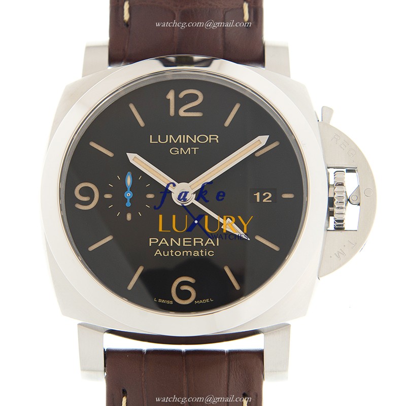 Panerai PAM01320 Luminor Replica Watch With Automatic Movement, Black Dial, 44mm Steel Case - Luxury Replica Watch