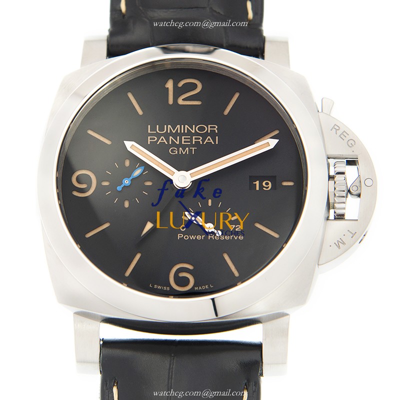 Panerai PAM01321 LUMINOR Automatic Stainless Steel Replica Watch - Swiss Movement, Black Dial - Luxury Replica Watch