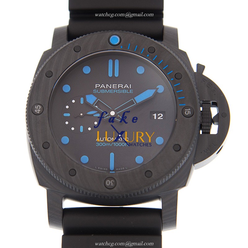 Panerai PAM01616 DIVERS Carbon Fiber Automatic Black Dial Replica Watch - Luxury Replica Watch