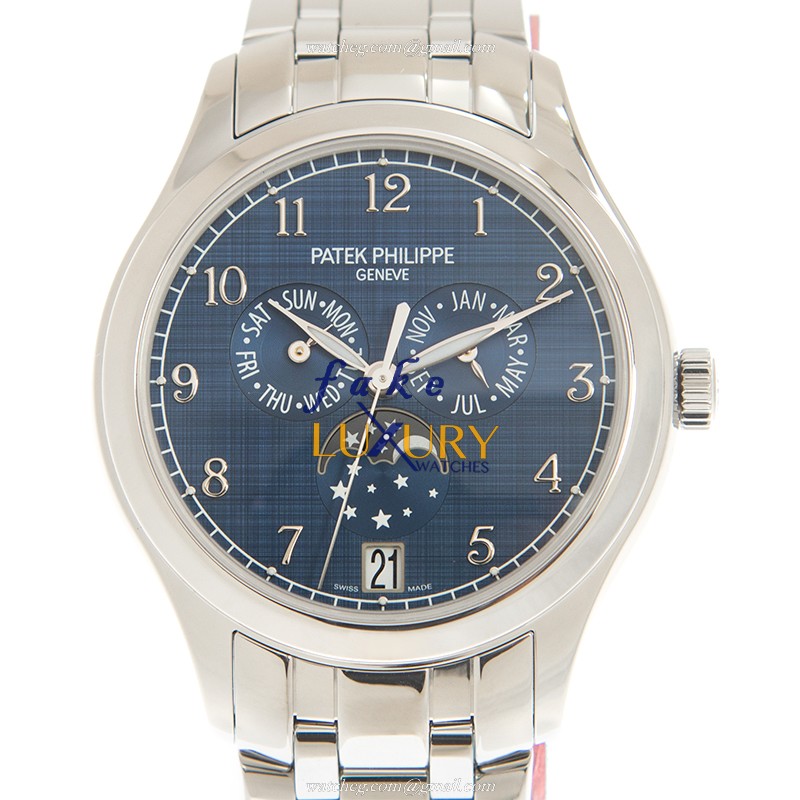 Patek Philippe 4947/1A-001 Replica Watch, Automatic Movement, Blue Dial, Stainless Steel Case - Luxury Replica Watch