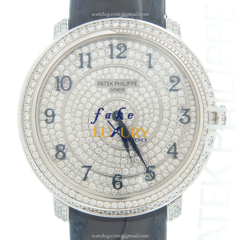 Patek Philippe Calatrava 4978/400G-001 Automatic 18kt White Gold Silver Dial Replica Watch - Luxury Replica Watch