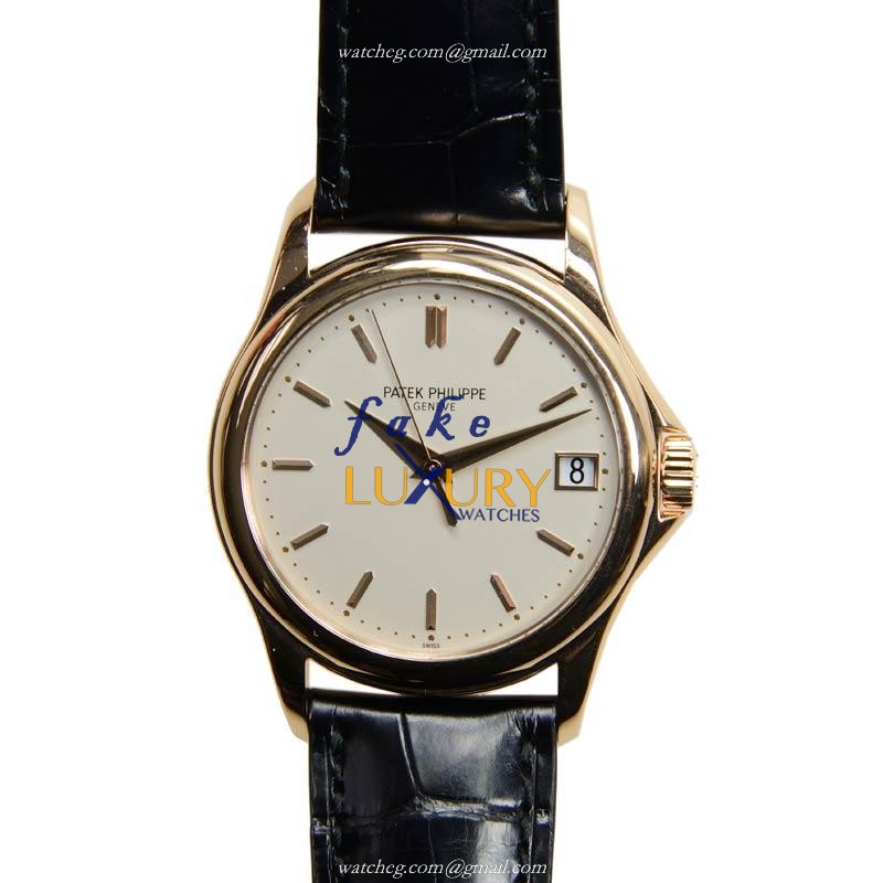 Patek Philippe 5127R-001 Calatrava - Replica Watch - Automatic - Silver Dial - 18kt Rose Gold - Luxury Replica Watch